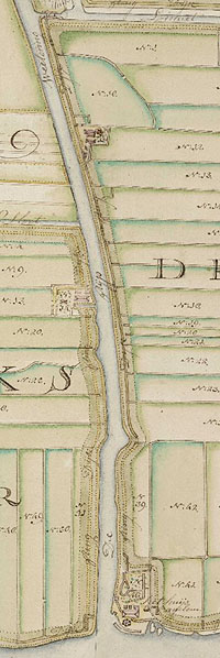 Kaart van de Rijpweetering, anno 1793.